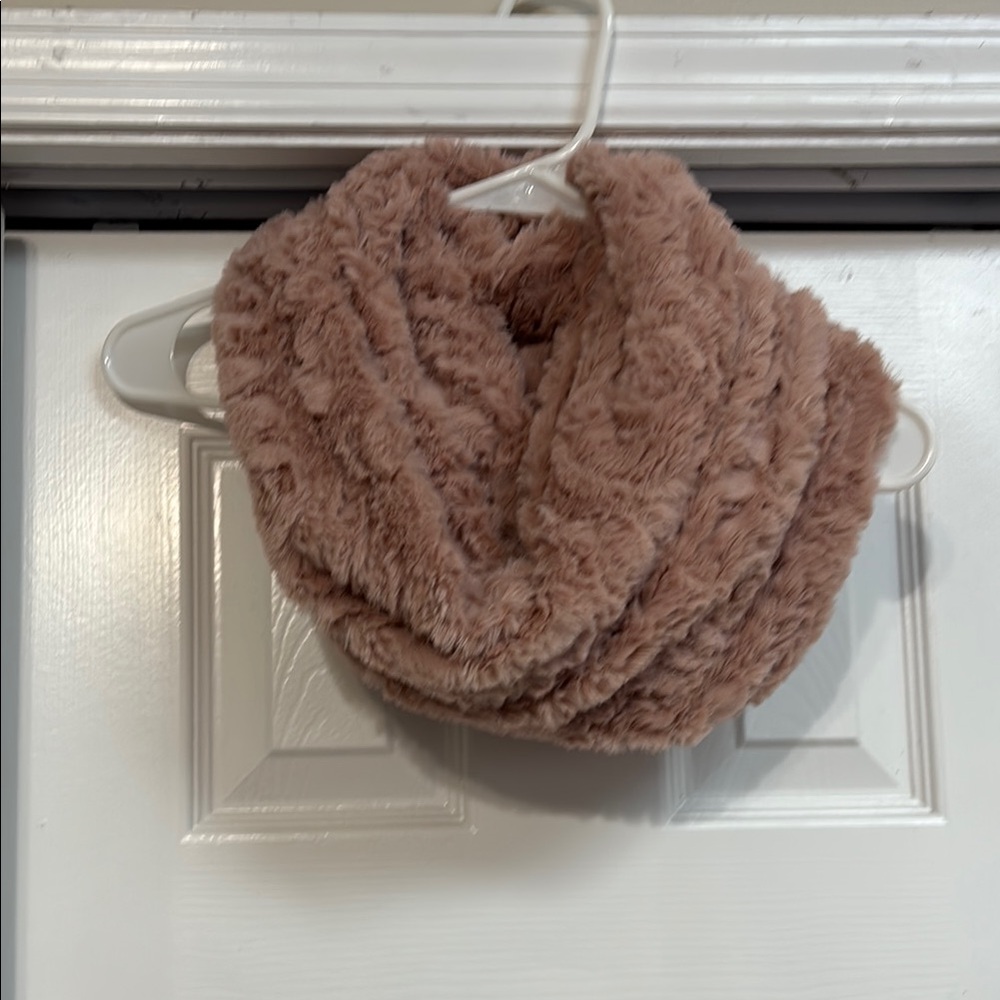 Plush Faux Fur Infinity Scarf